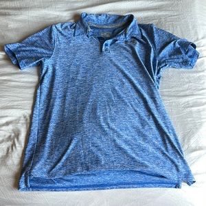 blue under amour polo
